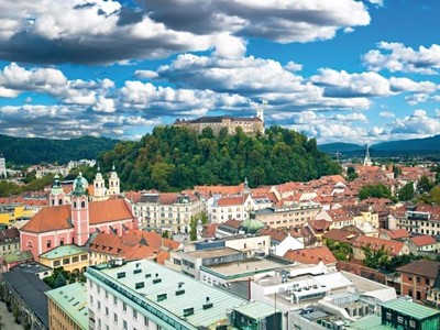 Z lázní Bled do Julských Alp a Lublaně
